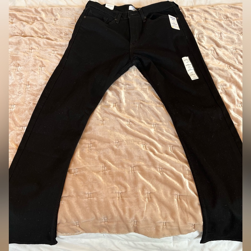 Denizen from Levi's Black Slim Straight Jeans